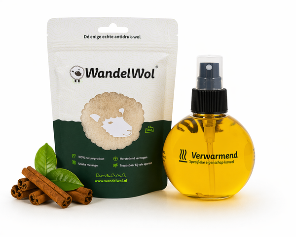 Verwarmende wandelolie