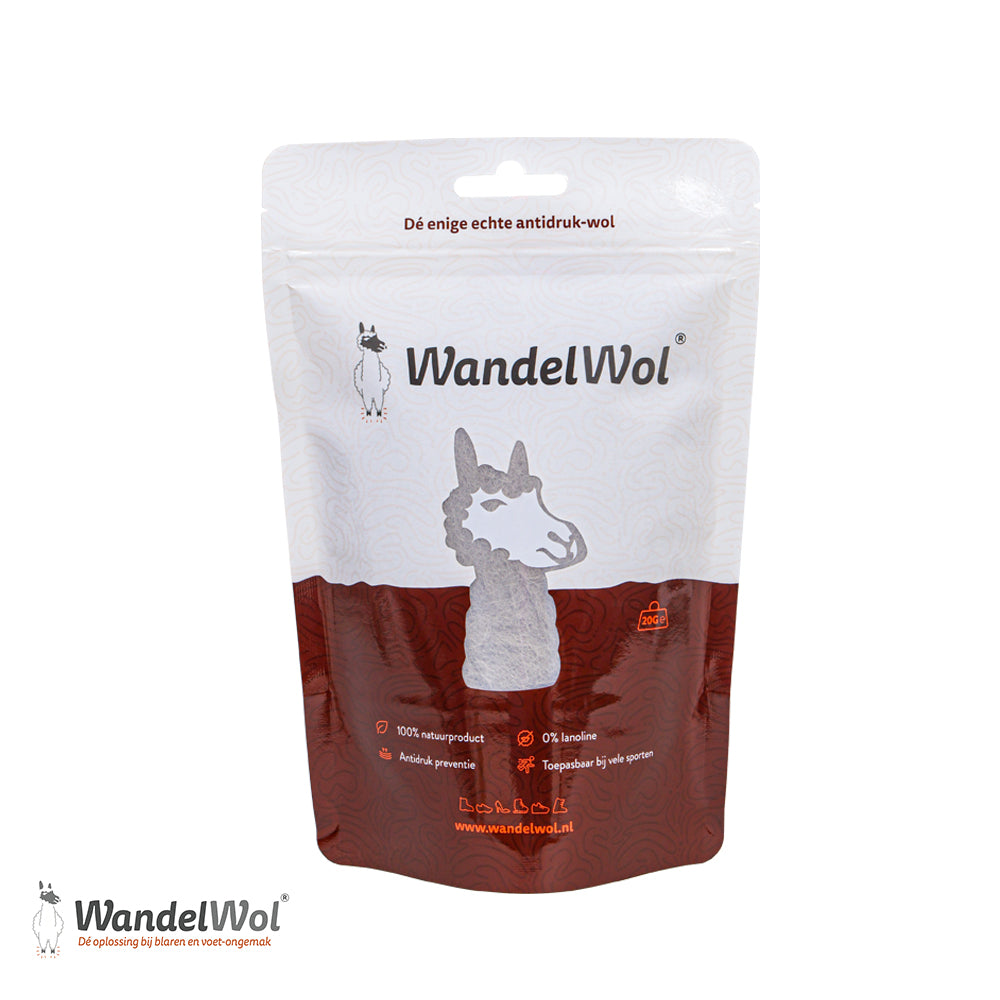 Wandelwol lanoline-vrij
